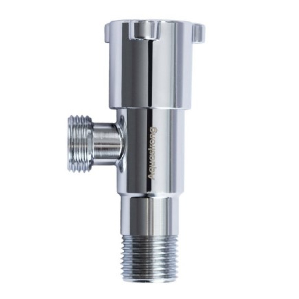 Кран кутовий нерж. AQUASTRONG C5 М1/2 х М1/2 (C512) Кран кутовий нерж. AQUASTRONG C5 М1/2 х М1/2 (C512)